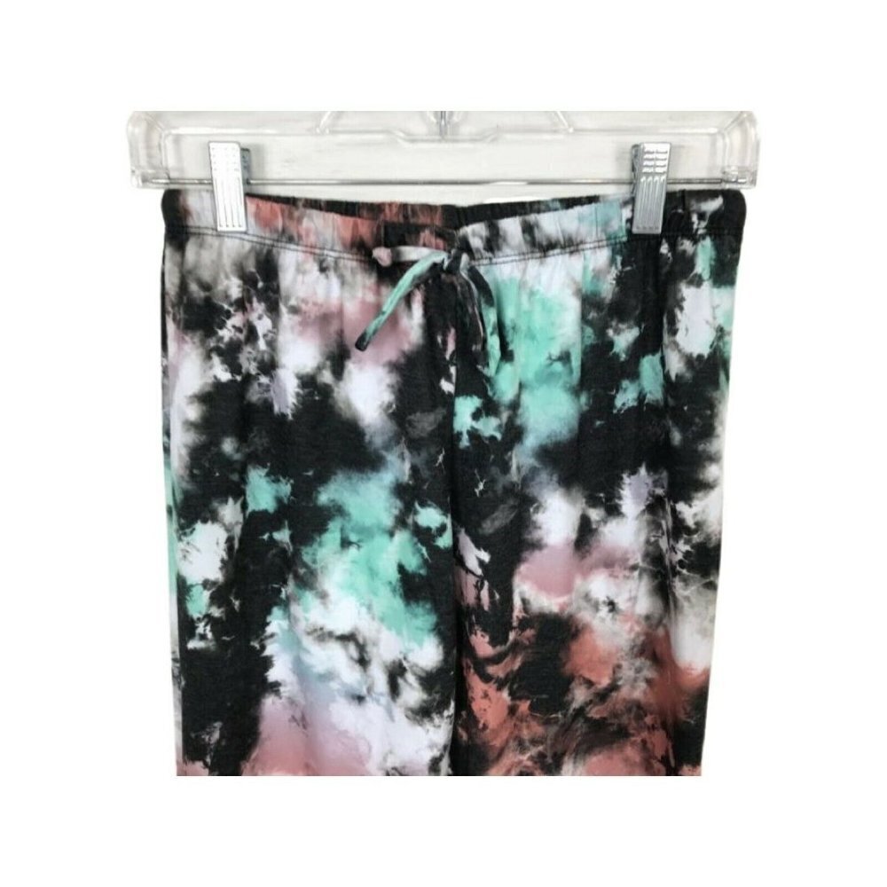 Onzie Women's S / M Jogger Sweatpants Multicolor Tie Dye Drawstring Casual Soft - Picture 2 of 5